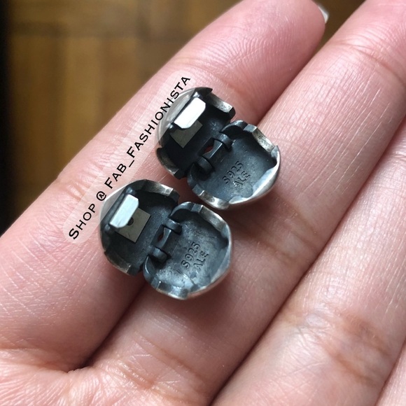Pandora retired sterling silver heart clips (2) - Picture 6 of 6